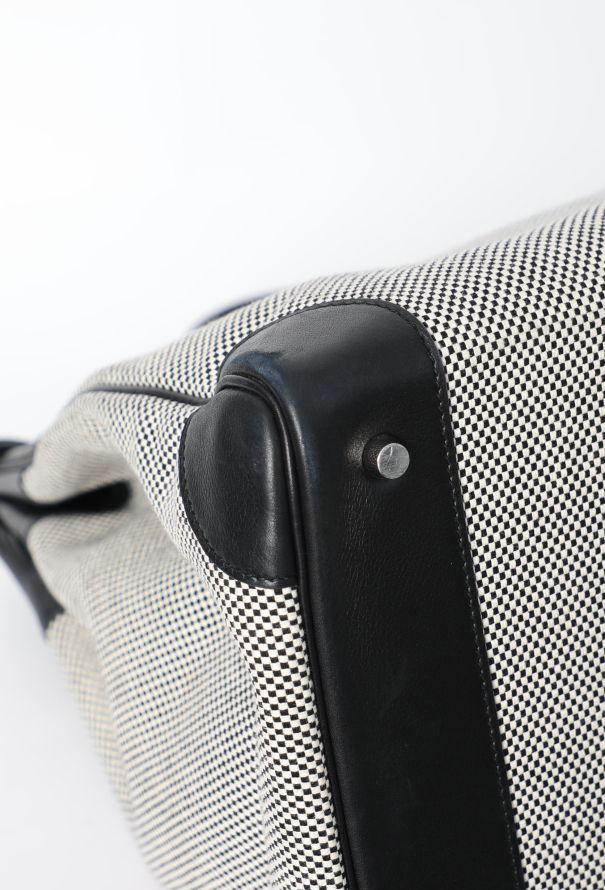 Hermès Evergrain & Toile Criss Haut à Courroies 40 - 9