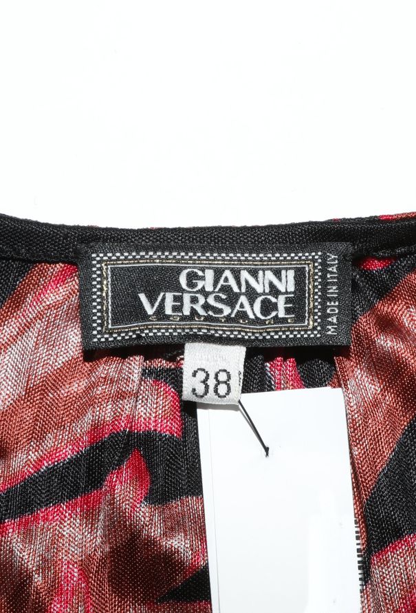 Gianni Versace Baroque Belted Dress, 2000 - 5