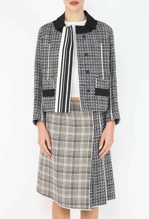 Prada S/S 2016 Patchwork Tweed Ensemble - 5