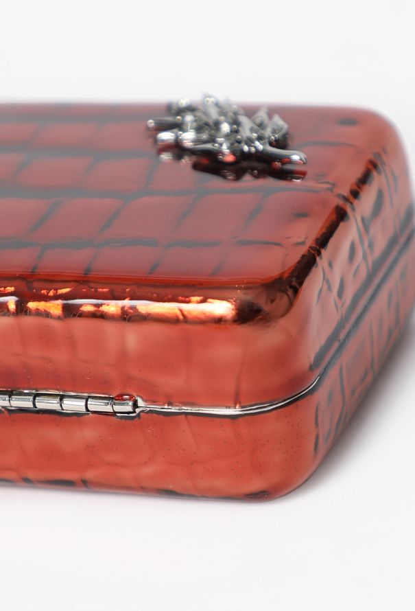 Chanel Limited Edition Resin & Crystal Minaudière Chain Clutch - 9