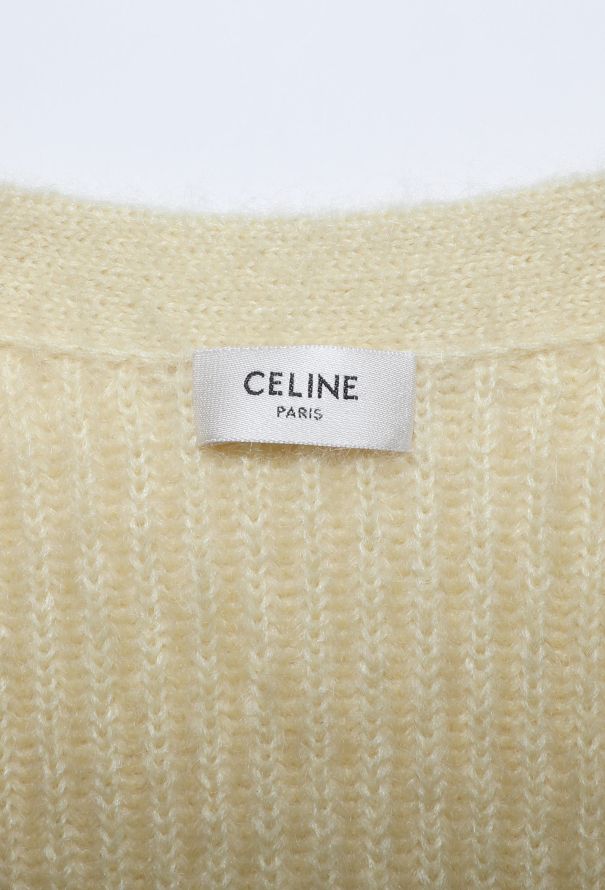 Céline S/S 2021 Cropped Mohair Cardigan - 7 Céline S/S 2021 Cropped Mohair Cardigan - 7