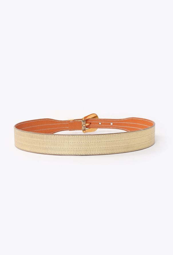 Hermès Vintage Embellished Western Belt - 3
