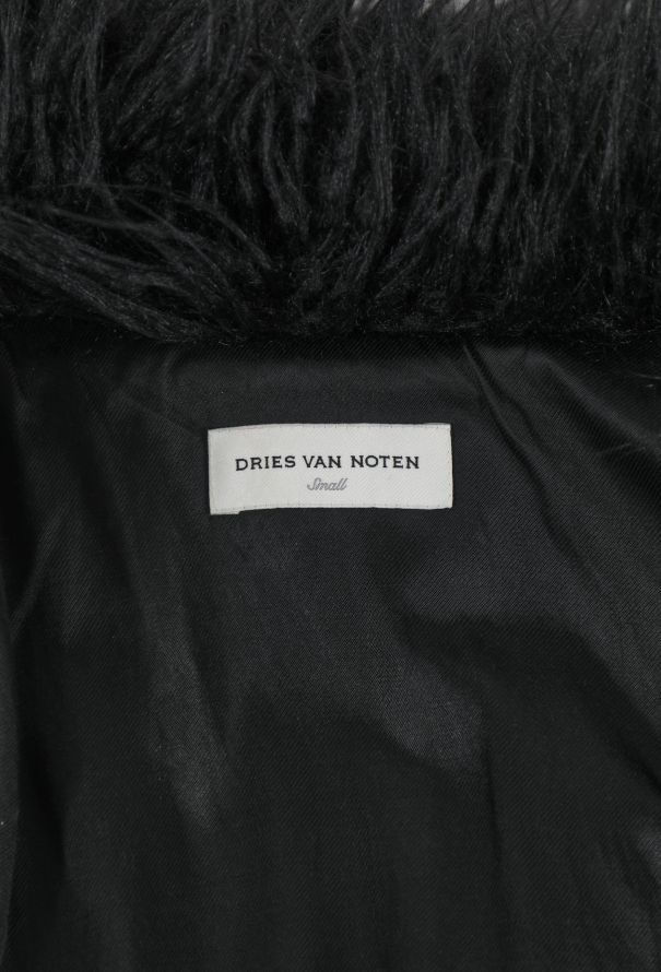 Dries Van Noten F/W 2018 Feathered Shag Coat - 6