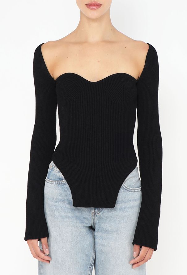 Khaite 2020 Maddy Sculpted Top - 1