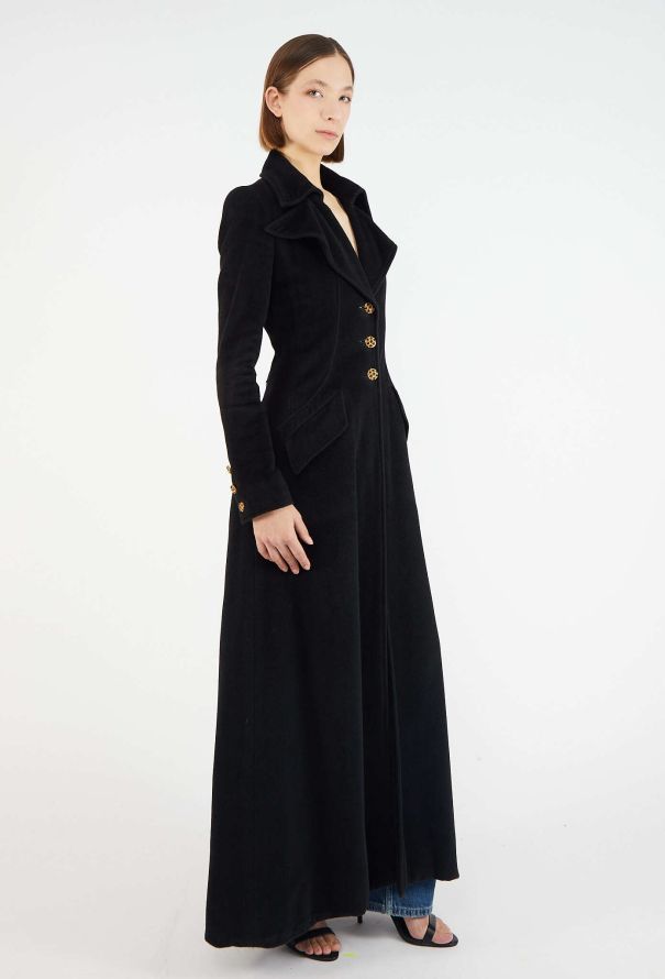 Chanel COLLECTOR F/W 1996 Gripoix Notched Coat - 6