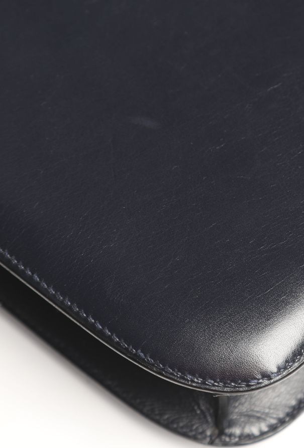 Hermès '70s Navy Box & Enamel Constance 24 - 14