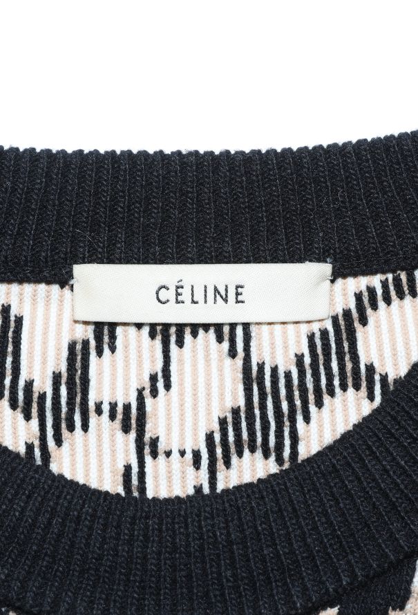 Céline 2014 Printed Crewneck Sweater - 4 Céline 2014 Printed Crewneck Sweater - 4