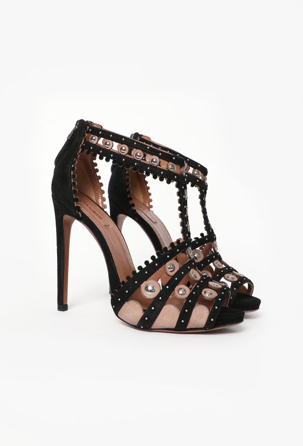 Alaïa Gladiator Cut-Out Sandals - 2
