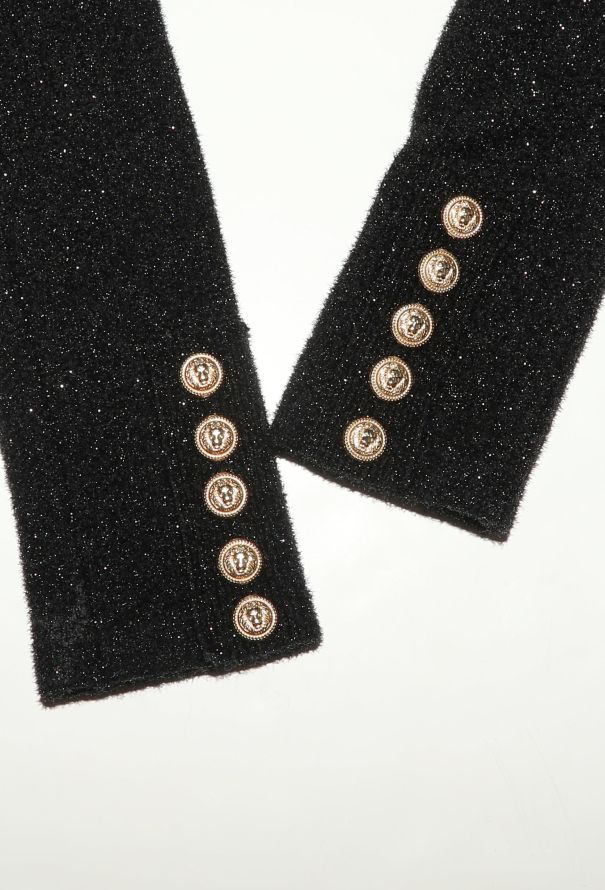 Balmain Iridescent Embossed Trim Dress - 8 Balmain Iridescent Embossed Trim Dress - 8