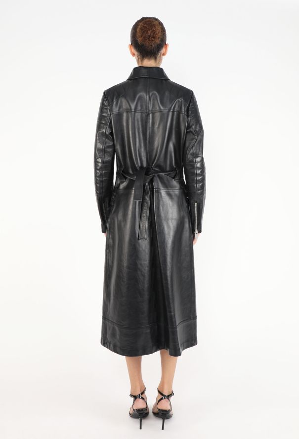 Céline COLLECTOR Pre-Fall 2018 Leather Moto Coat - 6