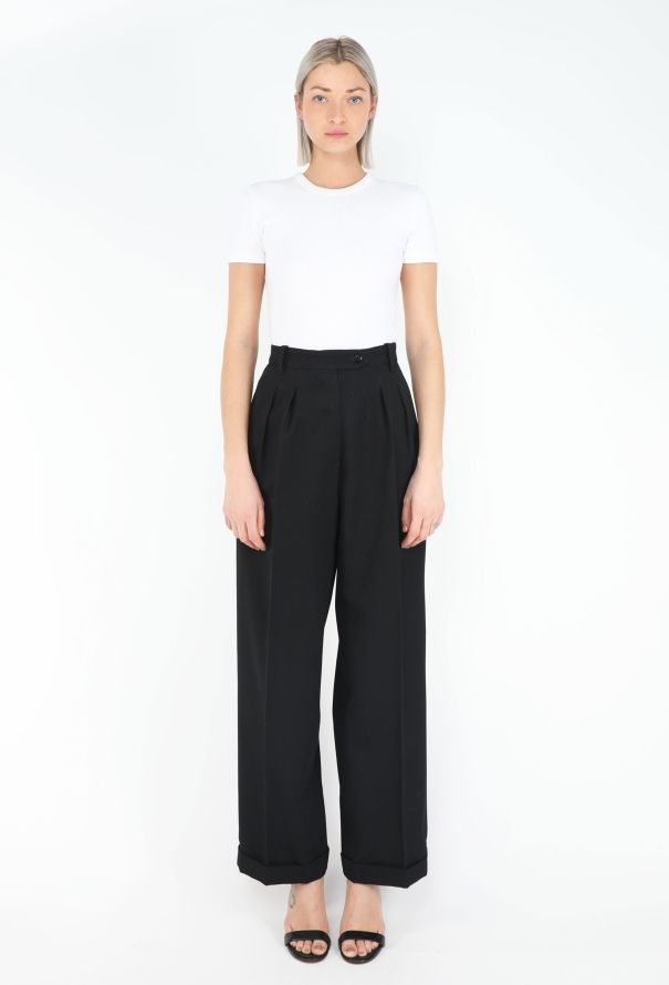 Alaïa Late '80s Pleated Trousers - 1