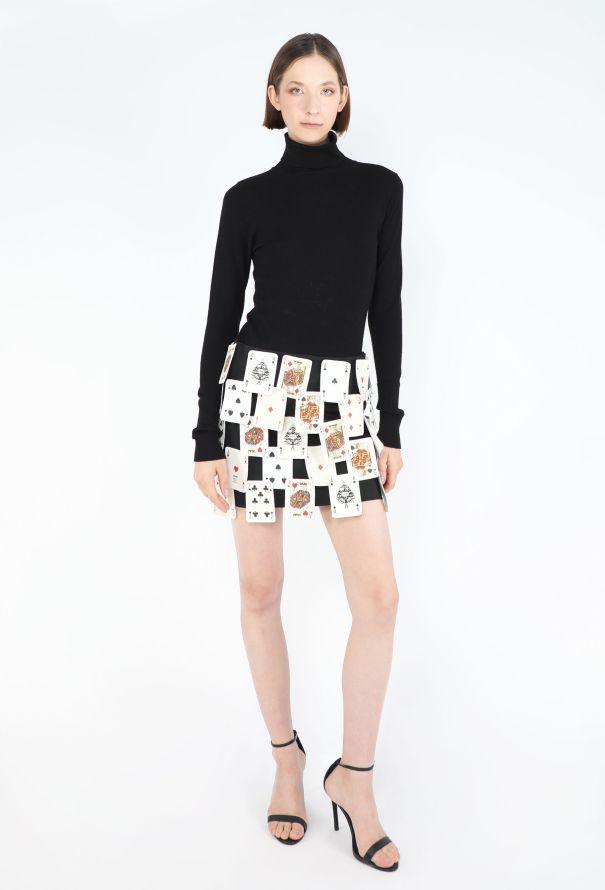 Moschino 1995 Playing Cards Skirt - 5