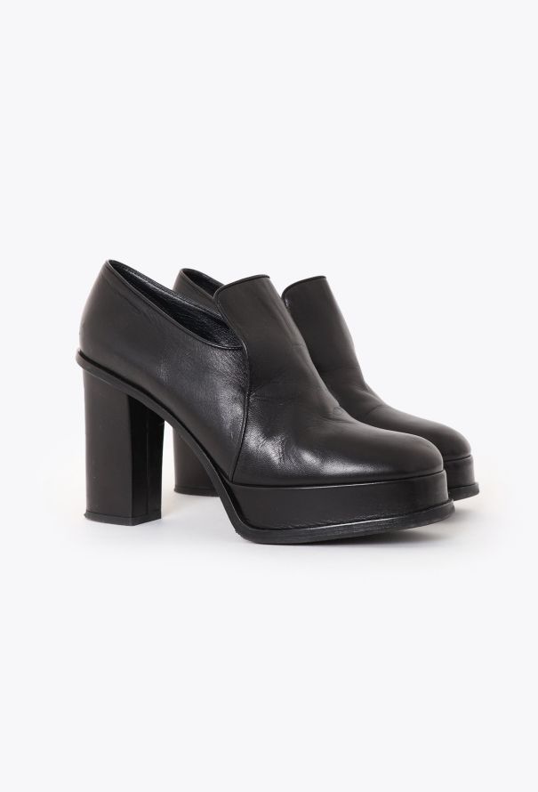 Céline 2010 Platform Loafer Heels - 2