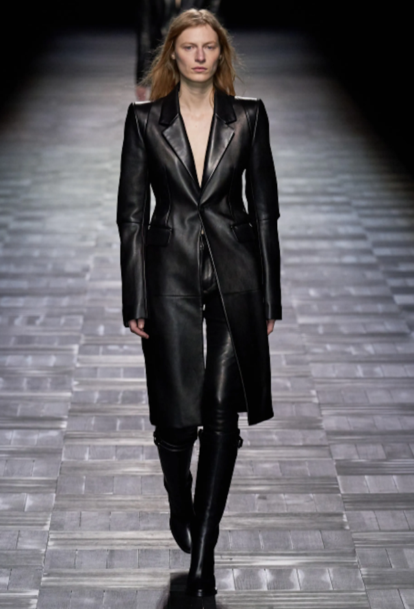 Ann Demeulemeester F/W 2023 Nomie Lambskin Coat - 2