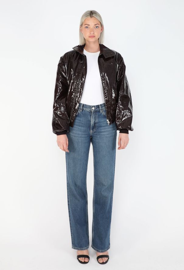 Phoebe Philo Golf Burgundy Bomber Jacket, 2025 - 5