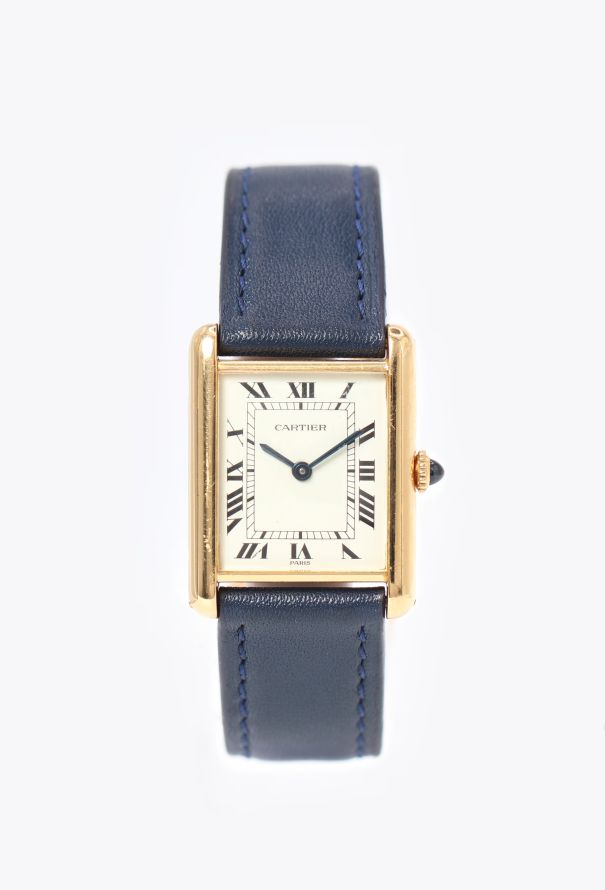 Cartier 18k Yellow Gold Tank Louis Watch - 1