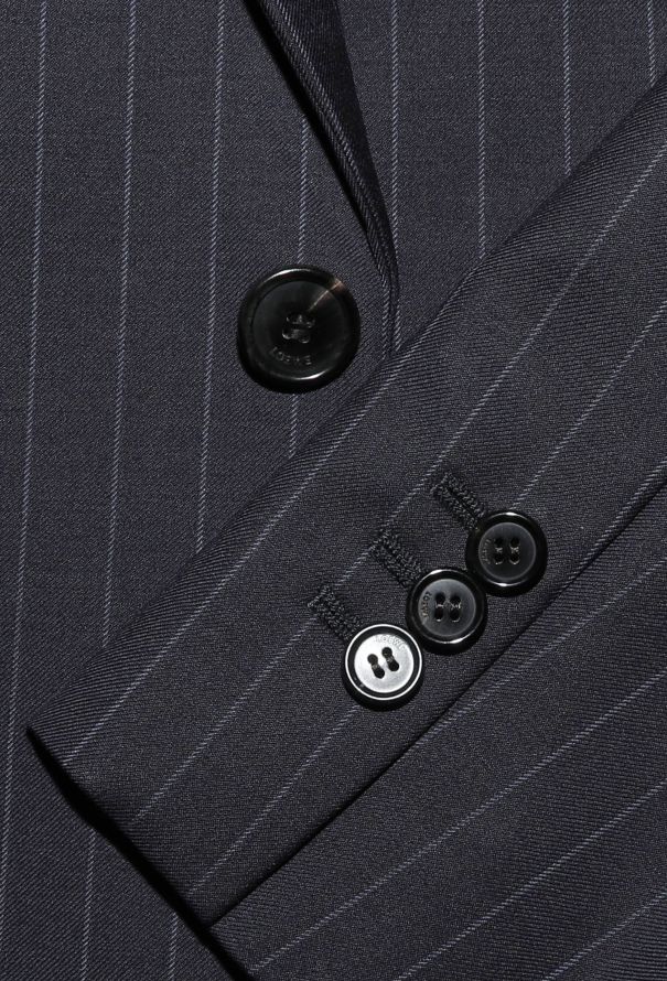 Loewe Extended-Sleeve Pinstripe Blazer, S/S 2025 - 8