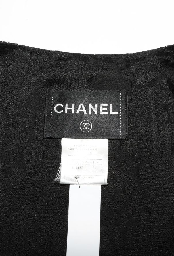 Chanel 2008 Bicolor Tweed Zip Jacket - 6 Chanel 2008 Bicolor Tweed Zip Jacket - 6