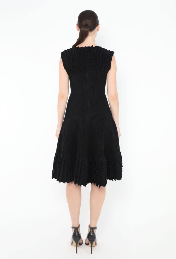 Alaïa Ruffled Skater Dress - 4