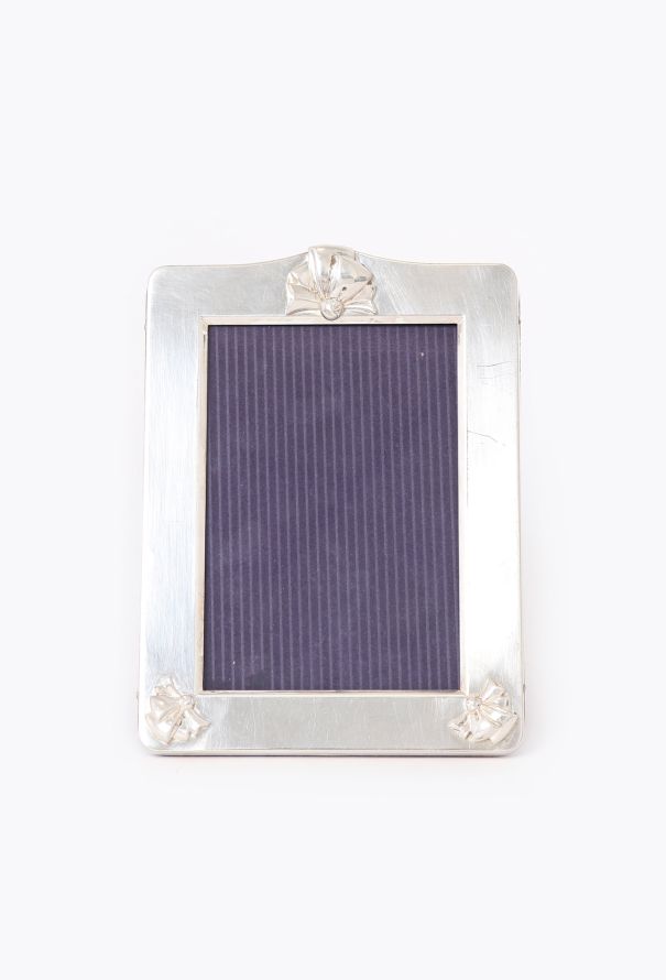 Dior Vintage Sterling Bow Picture Frame - 2 Dior Vintage Sterling Bow Picture Frame - 2