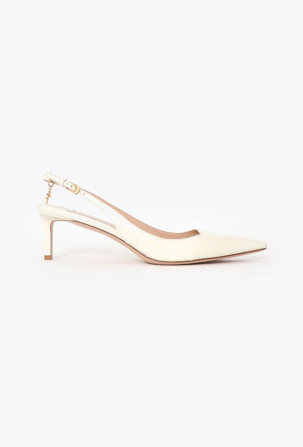 Tom Ford 2023 Angelina Embossed Slingbacks - 1