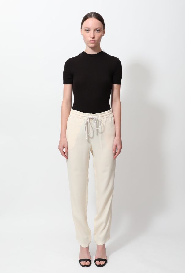 Louis Vuitton - Authenticated Trouser - Cotton Black Plain for Women, Very Good Condition