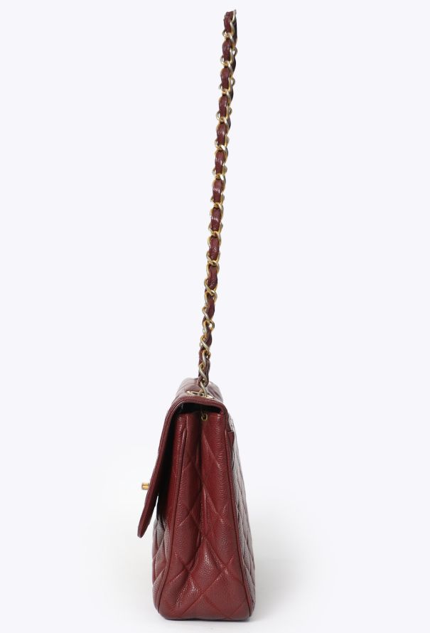 Chanel Vintage '90s Quilted Caviar Shoulder Bag - 3