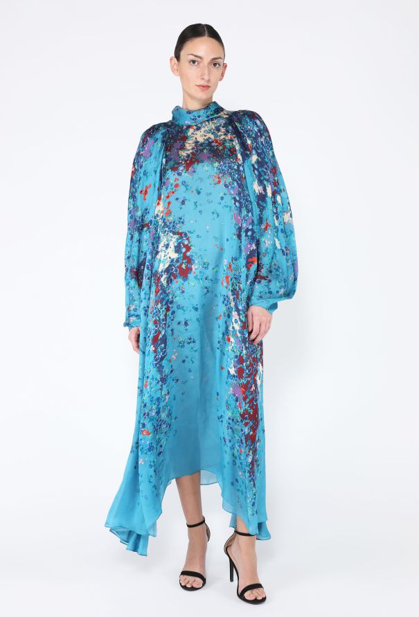 Givenchy F/W 2019 Floral Silk Kaftan - 3