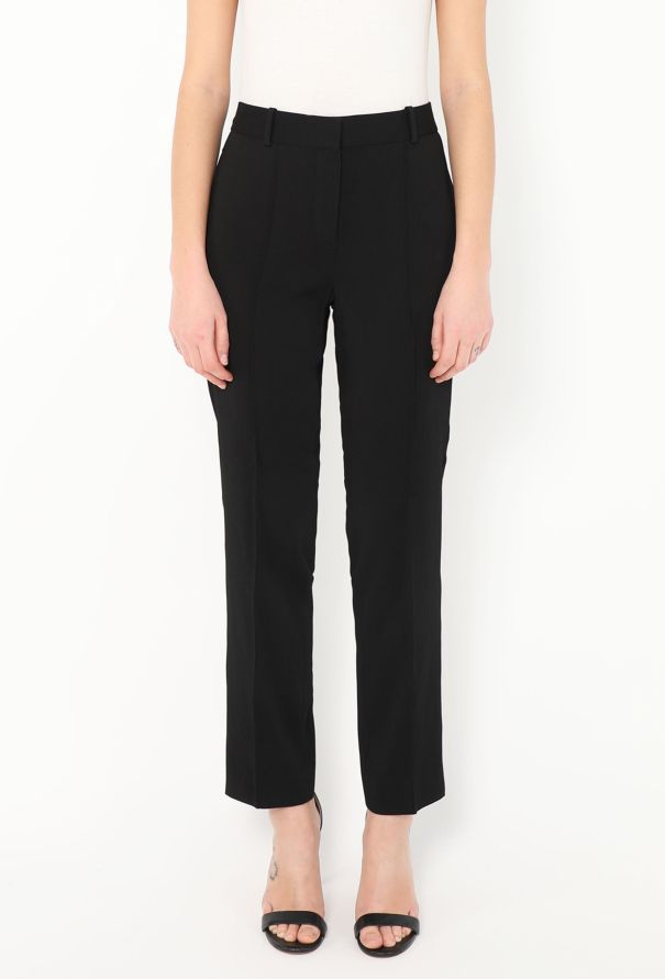 Céline Tapered Black Crêpe Trousers - 2011 - 2 Céline Tapered Black Crêpe Trousers - 2011 - 2