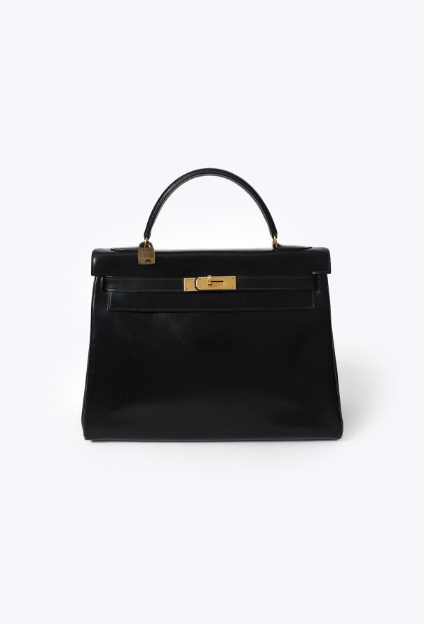 Hermès Vintage Box Kelly Retourné 32 - 1