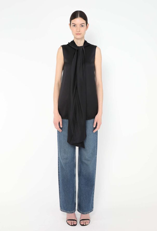 Céline 2016 Buttoned Silk Tunic - 4