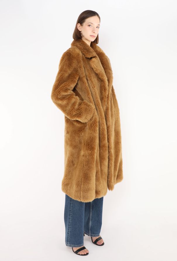 Dries Van Noten F/W 2017 Faux Shearling Coat - 4