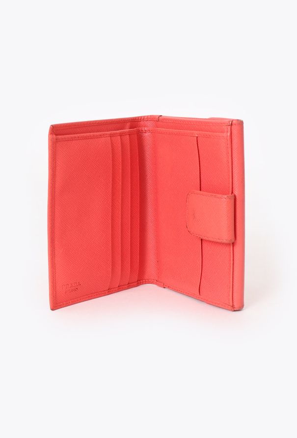 Prada Saffiano Flap Wallet - 6