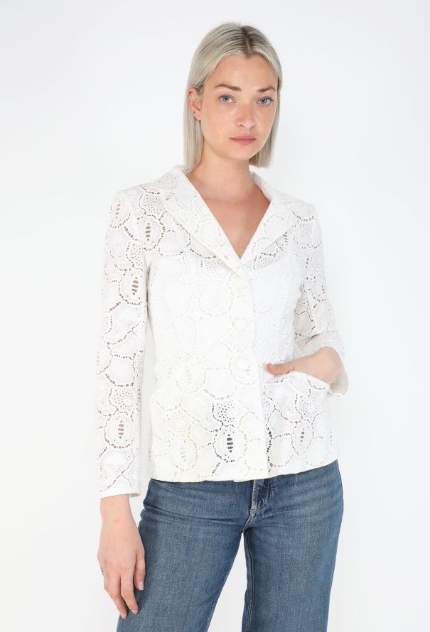 Dior Broderie Lace Bar Jacket, 2018 - 4