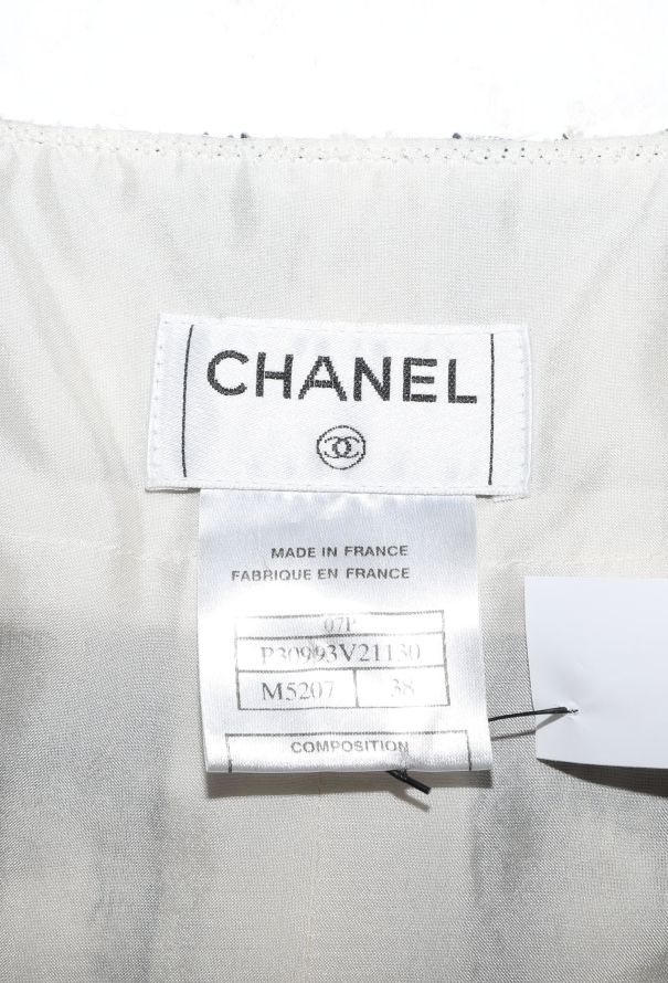 Chanel S/S 2007 Tweed 'CC' Wrap Skirt - 5