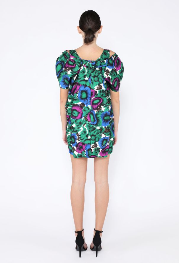 Balenciaga HIGHLY COLLECTOR S/S 2008 Anemone Scuba Dress - 6