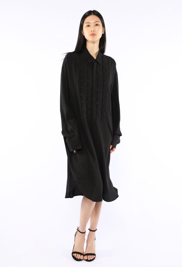 Bottega Veneta Padded Shirt Dress, Pre-Spring 2020 - 1