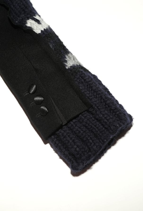 Sacai 2018 Split Cardigan Smoking Blazer - 7