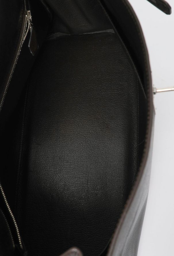 Hermès Evergrain Ébène Kelly Retourné 35 - 15