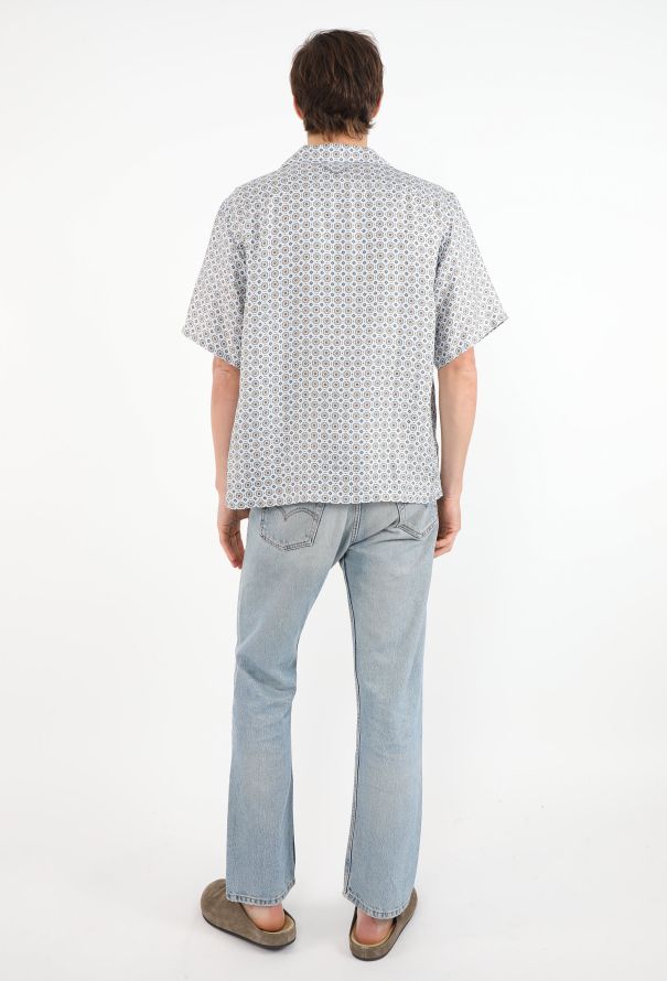 Prada 2024 Printed Silk Shirt - 3