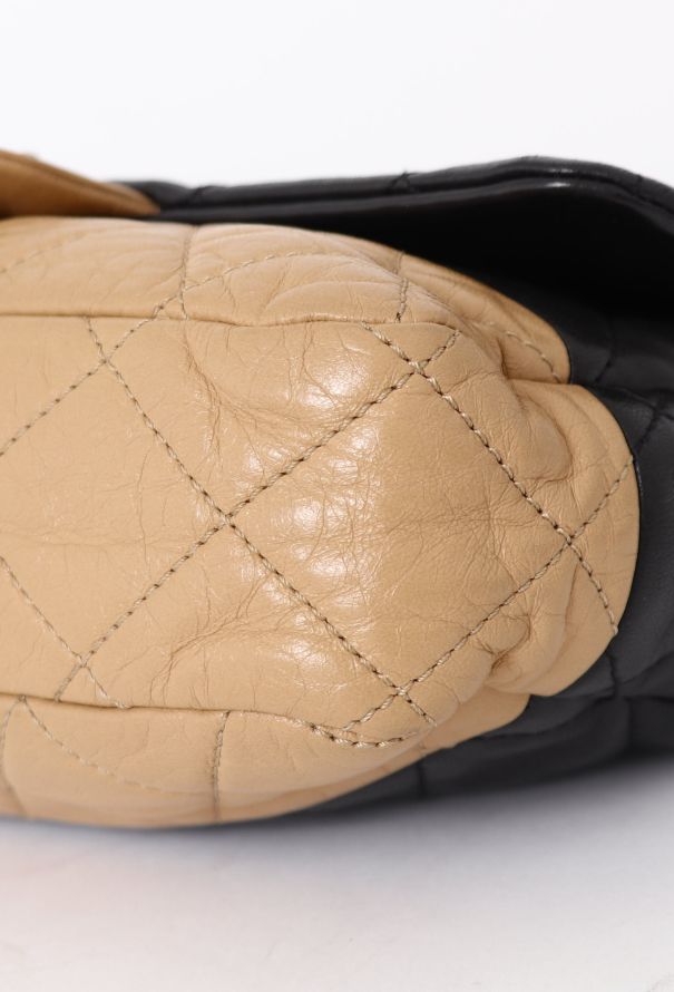 Chanel Bicolor Single Flap Bag - 11