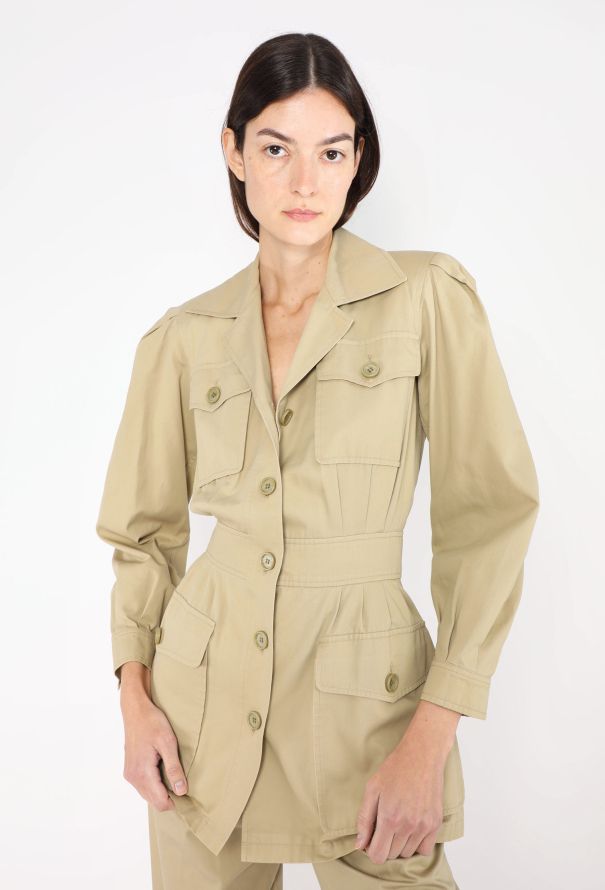Saint Laurent COLLECTOR Early '70s Safari Suit - 1