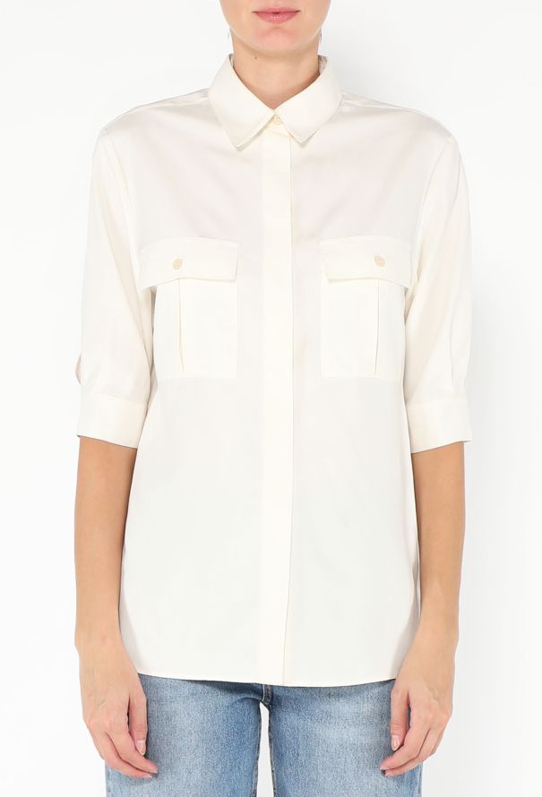 Loro Piana 2024 Cinzia Silk Shirt - 1