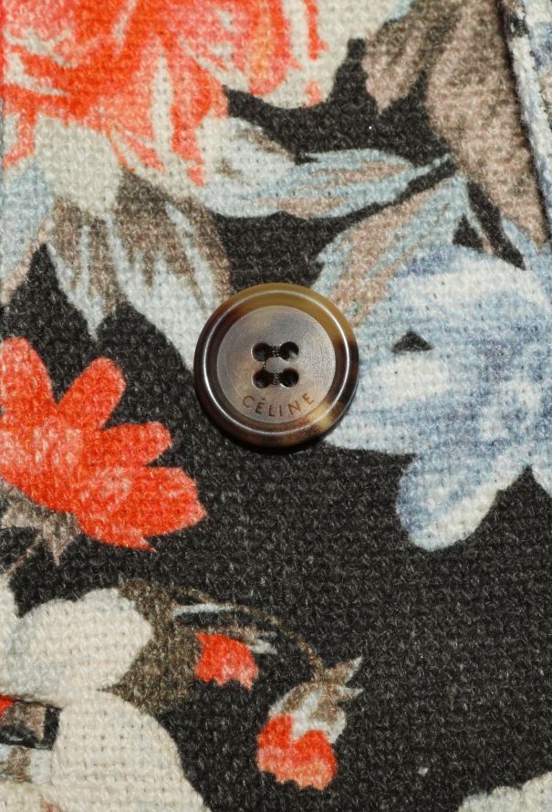 Céline Resort 2012 Floral Piqué Blazer - 9 Céline Resort 2012 Floral Piqué Blazer - 9