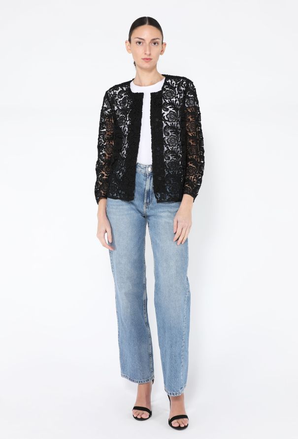 Prada F/W 2008 Guipure Lace Cardigan - 6