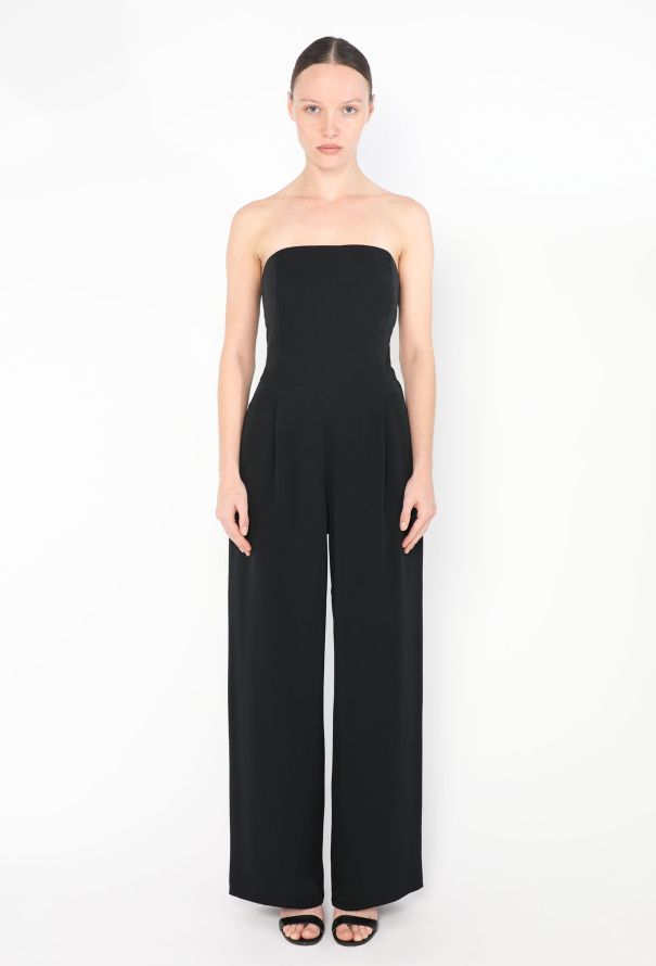 Max Mara Wide-Leg Bustier Jumpsuit - 1