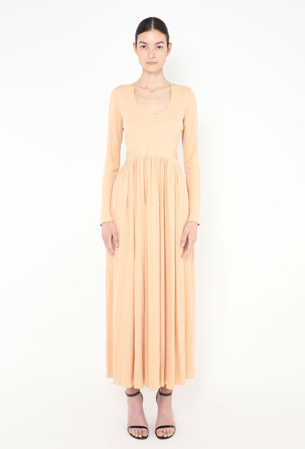 Céline S/S 2016 Pleated Crêpe Dress - 3