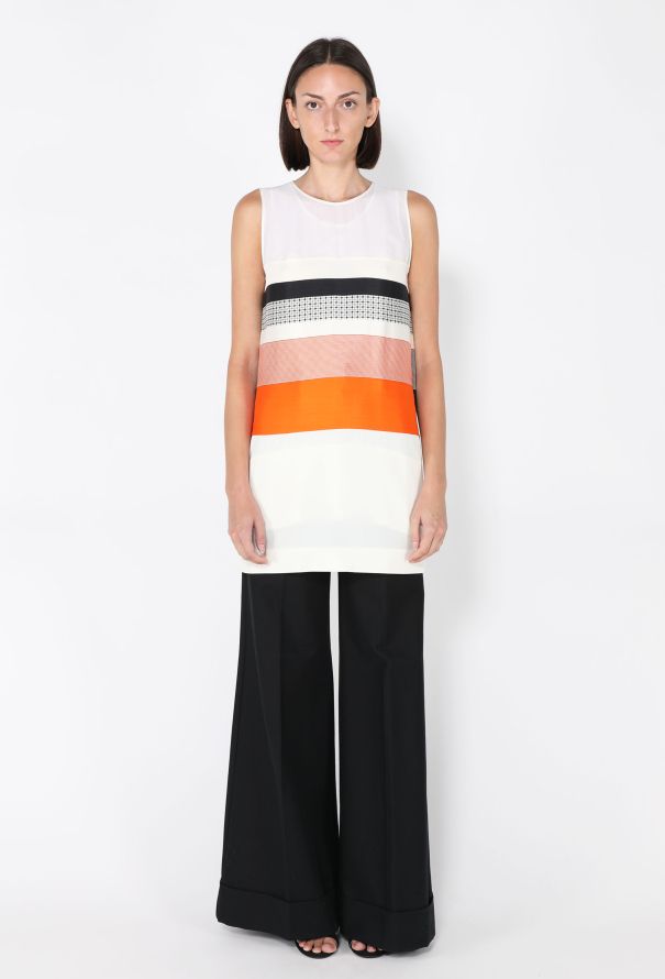Céline Silk Colorblock Tunic, Resort 2013 - 4