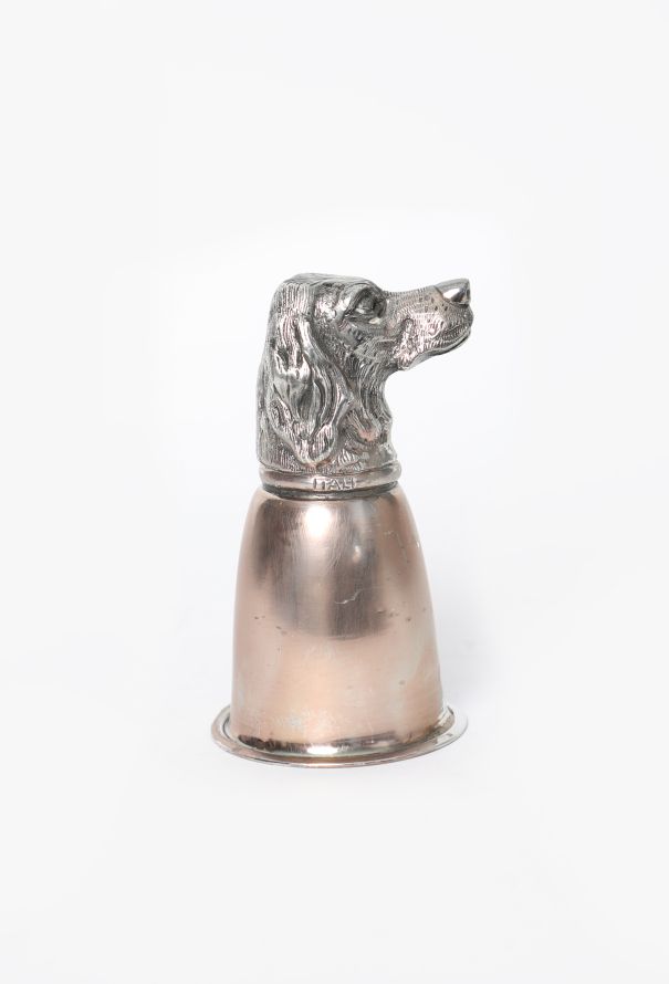 Gucci '70s Sculpted Dog Head Chalice - 1