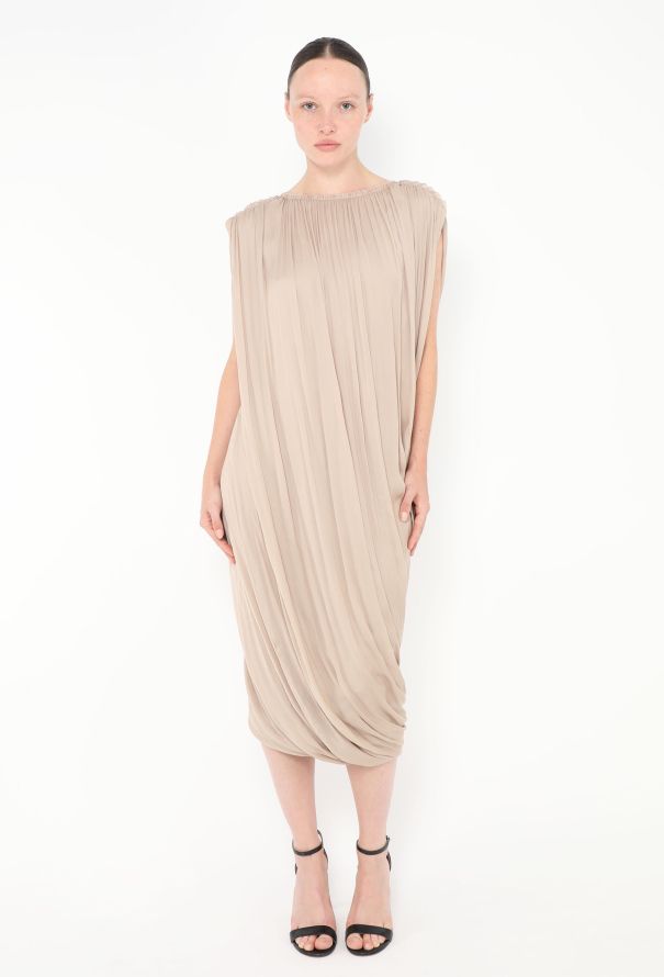 Lanvin S/S 2008 Grecian Pleated Dress - 3